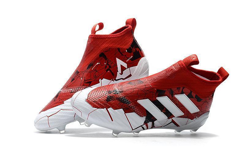 New Adidas Ruby Series ACE FG Soccer Cleats Shoes Red White