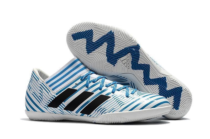 New Adidas Nemeziz Series TF Soccer Cleats Shoes Blue White Black