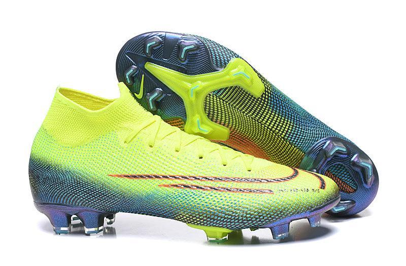 Nike Mercurial Superfly 7 Elite FG Dream Speed 002 Flyknit 360 Soccers Cleats Shoes Green