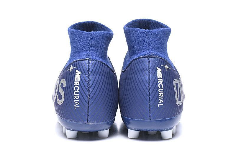 Nike Superfly 7 Academy CR7 AG Soccers Cleats Shoes Dark Blue