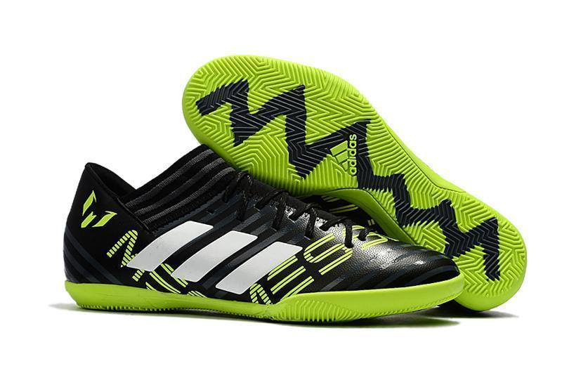 New Adidas Nemeziz Series TF Soccer Cleats Shoes Black Green White