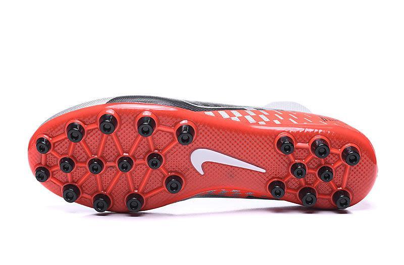 Nike Superfly 7 Academy CR7 AG Soccers Cleats Shoes Red Grey