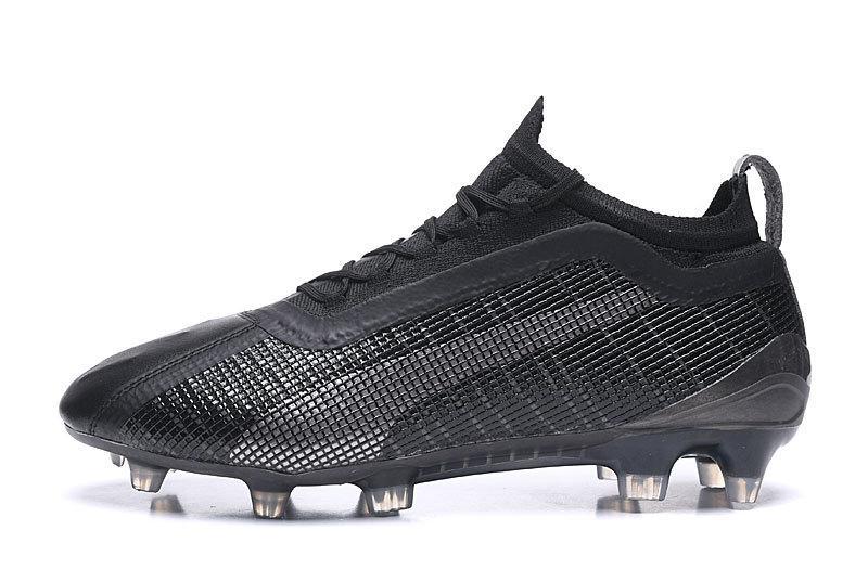 New Puma One 5.1 FG AG Soccers Cleats Shoes All Black