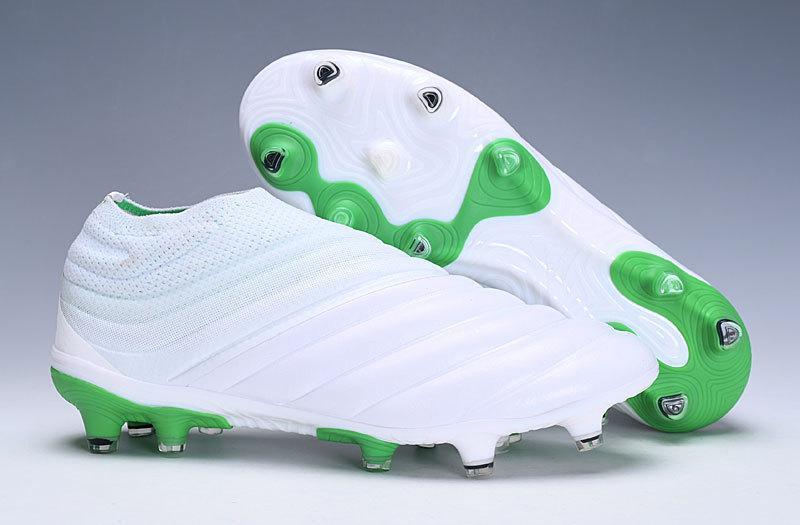 New Adidas Copa 19 + FG 2019 Soccer Cleats Shoes White Green