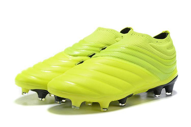 New Adidas Copa 19 + FG 2019 Soccer Cleats Shoes Bright Green Black