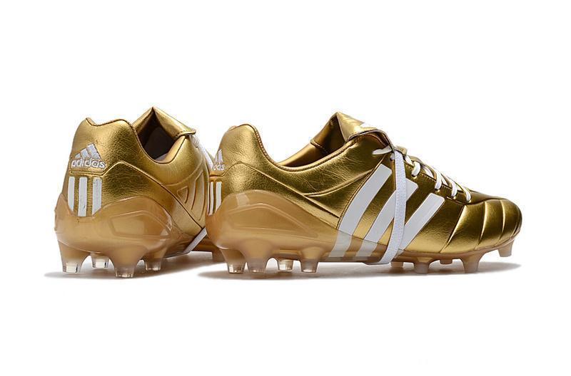 New Adidas Predator Mania Champagne FG Soccer Cleats Shoes Gold White