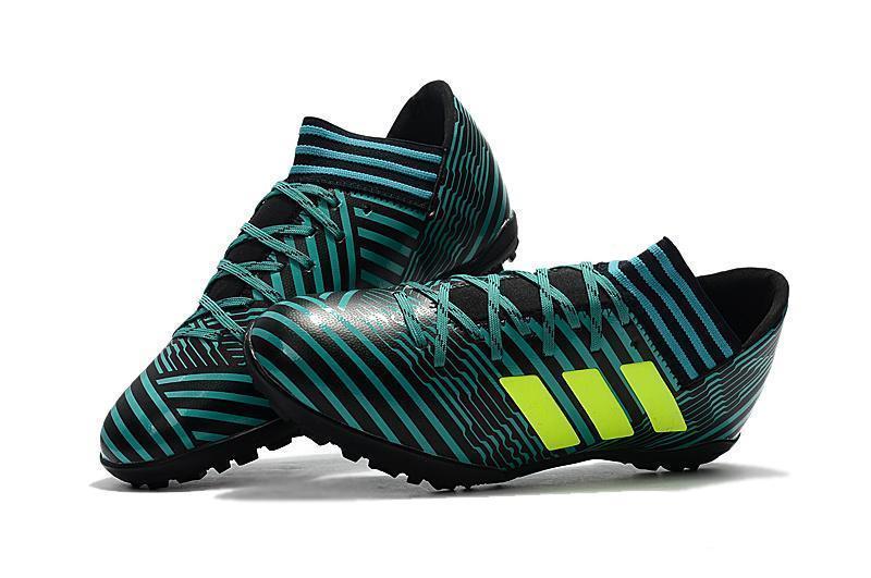 New Adidas Nemeziz Series TF Soccer Cleats Shoes Green Black Lime