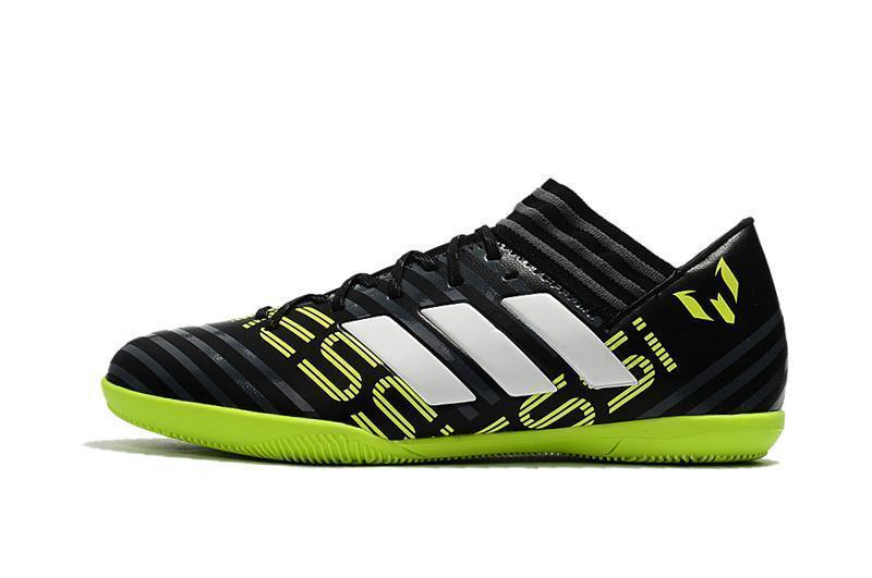 New Adidas Nemeziz Series TF Soccer Cleats Shoes Black Green White