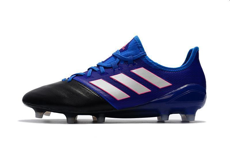 Adidas ACE Series FG Soccer Cleats Shoes Blue Black White