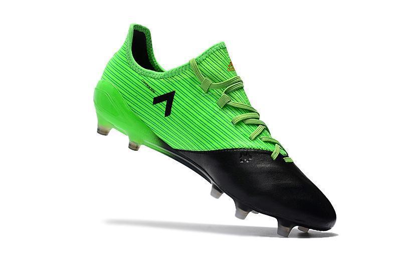 Adidas ACE Series FG Soccer Cleats Shoes Green Black White