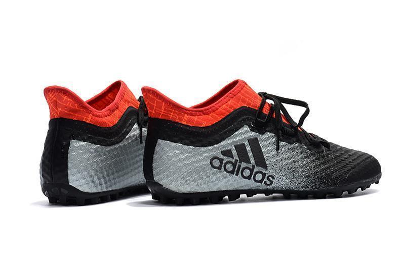 New Adidas Weave TANGO Series TF Small Grass Spike Soccer Cleats Shoes White Black Orange