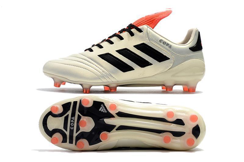 Adidas Copa 17.1 FG Soccer Cleats Shoes White Black Orange