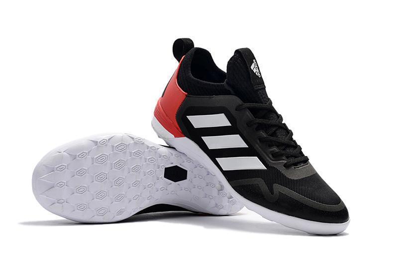 Adidas ACE TF Soccer Cleats Shoes Black Red White