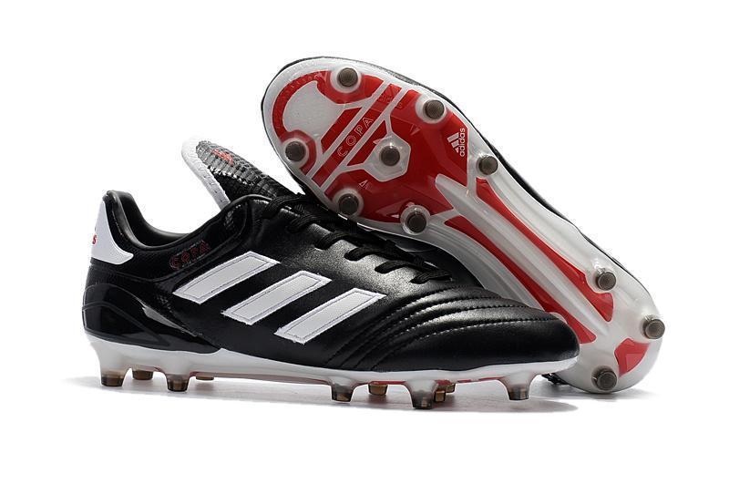 Adidas Copa 17.1 FG Soccer Cleats Shoes Black White Red