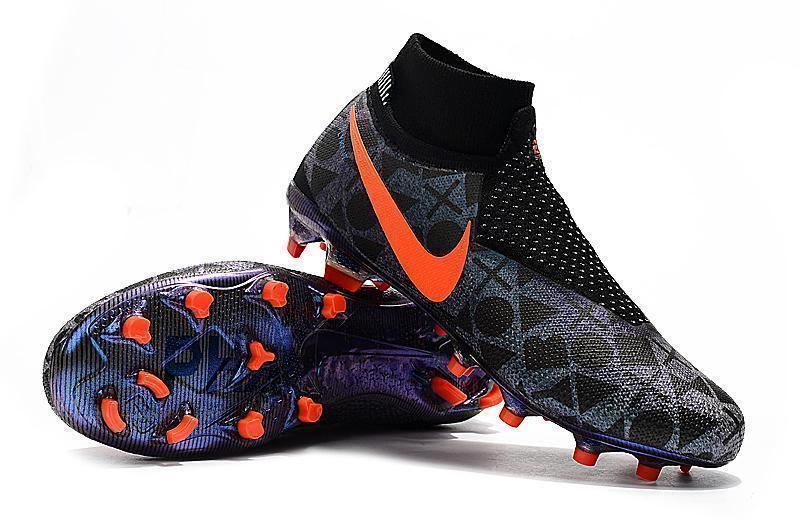 Nike Phantom Vision Elite DF FG Black Orange