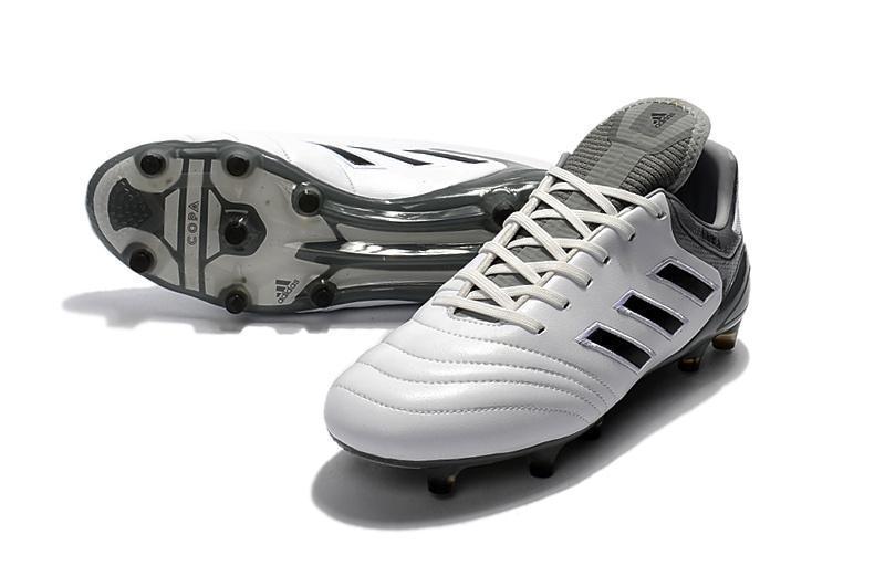 Adidas Copa 17.1 FG Soccer Cleats Shoes White Black Gray