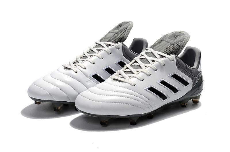 Adidas Copa 17.1 FG Soccer Cleats Shoes White Black Gray