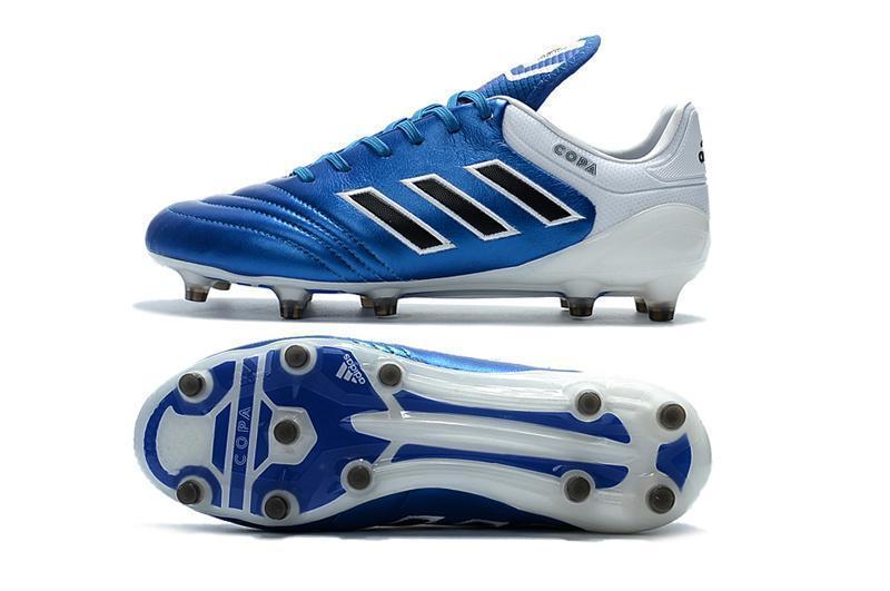 Adidas Copa 17.1 FG Soccer Cleats Shoes Blue Black White