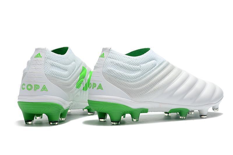 Adidas Copa 19+ FG Soccer Cleats Shoes White Green