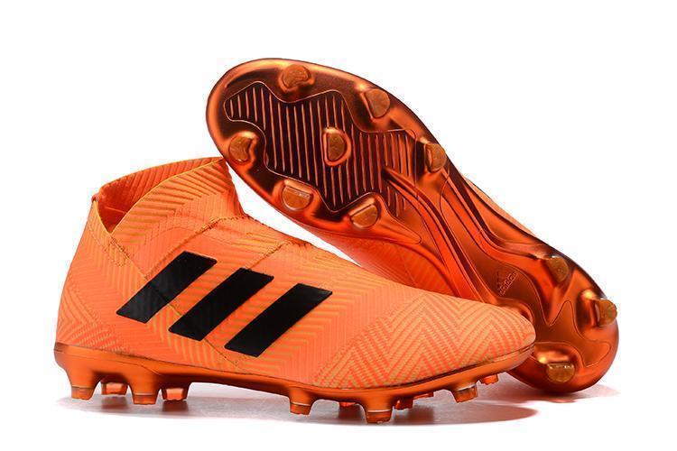 New Adidas Nemeziz 18+ FG Soccer Cleats Shoes Orange