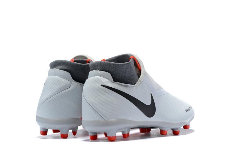 Nike Phantom Vision Elite DF FG Soccer Cleats White Orange Black