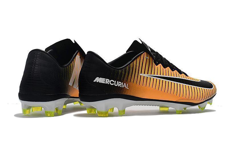 Nike Mercurial Vapor XI FG Soccer Cleats Yellow Black