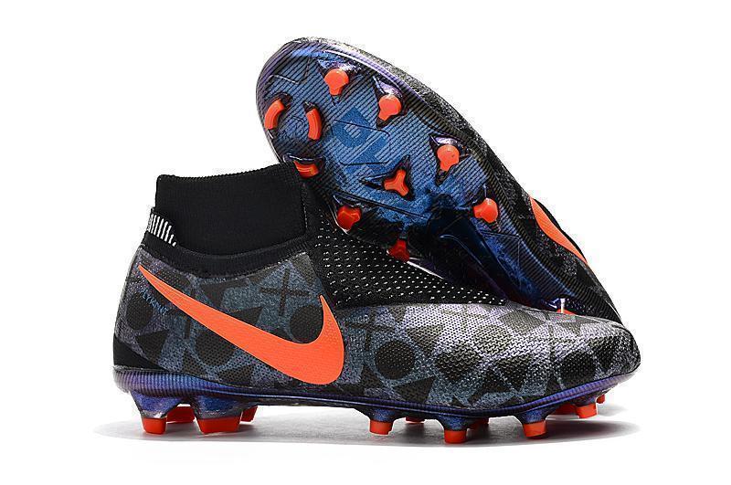 Nike Phantom Vision Elite DF FG Black Orange