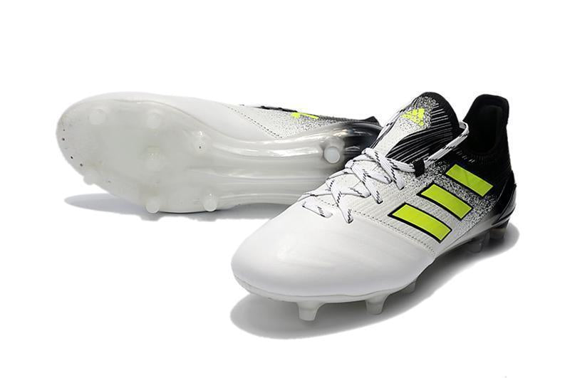 Adidas ACE FG Soccer Cleats Shoes White Black Green