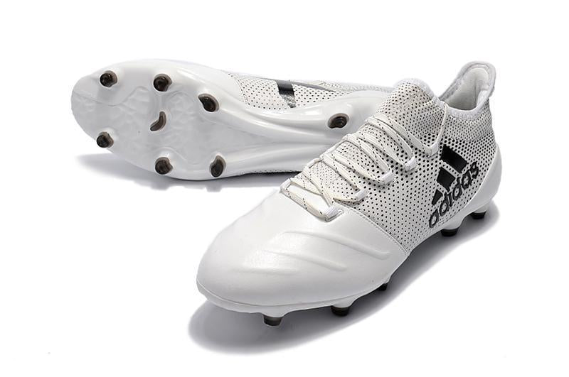 New Adidas X Series Leather FG Soccer Cleats Shoes White/Black