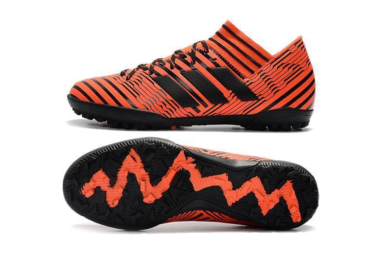 New Adidas Nemeziz Series TF Flame Soccer Cleats Shoes Orange Black