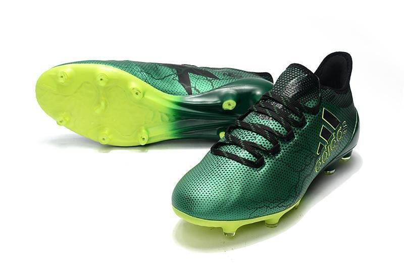 New Adidas X Thunderstorm Series FG Soccer Cleats Shoes Green Lemon