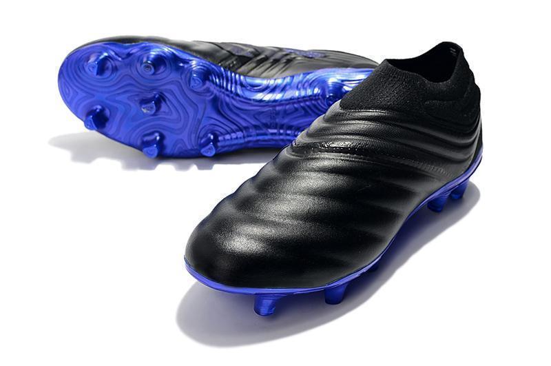 Adidas Copa 19+ FG Soccer Cleats Shoes Black Blue