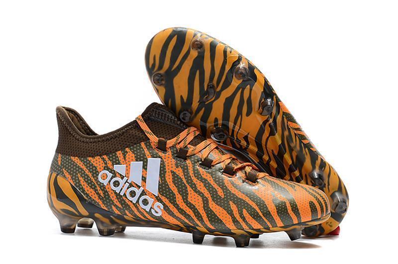 New Adidas X series FG TPU Soccer Cleats Shoes Orange White