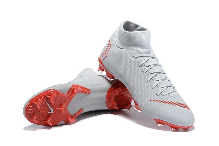 NIKE Mercurial Superfly VI 360 Elite FG Grey Red