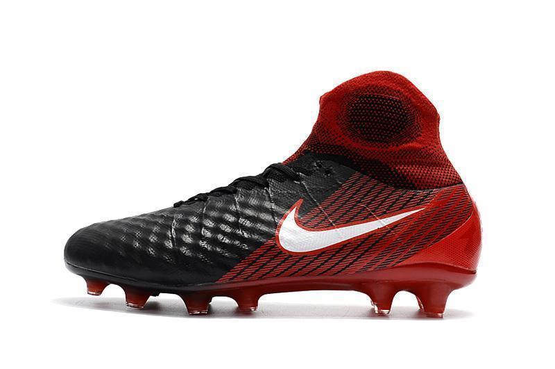 New Nike Magista Obra II Soccer Cleats Shoes Black Red White