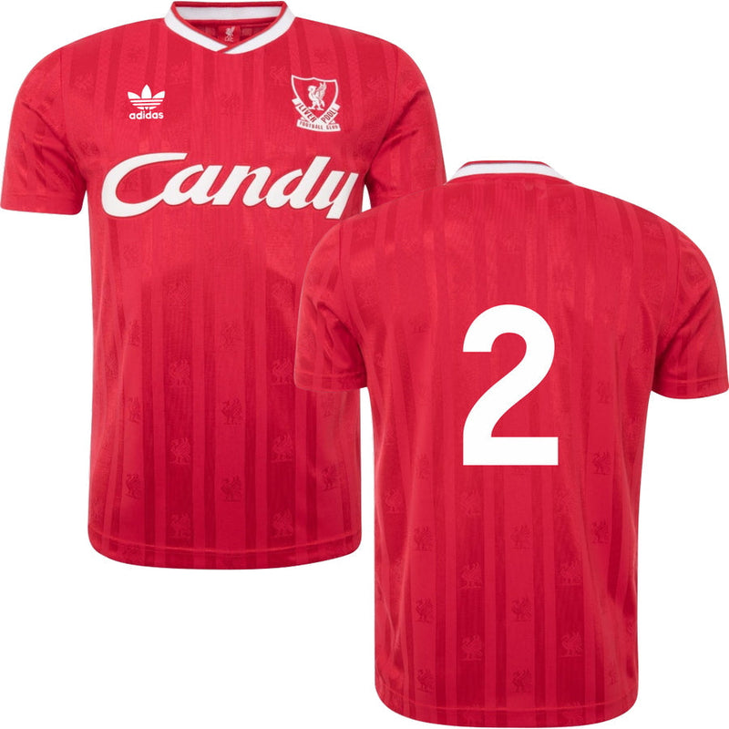 LIVERPOOL FC HOME RETRO REPLICA JERSEY 1988/1989