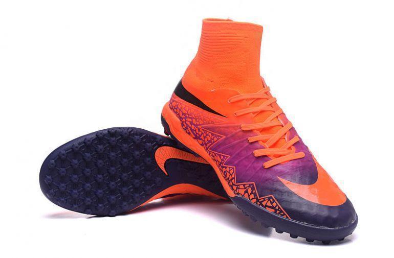 Nike HypervenomX Proximo Turf Soccer Cleats Total Crimson Purple