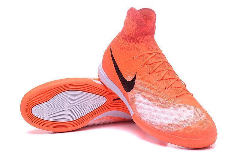 New Nike MagistaX Proximo II IC Soccer Cleats Shoes Orange White Black