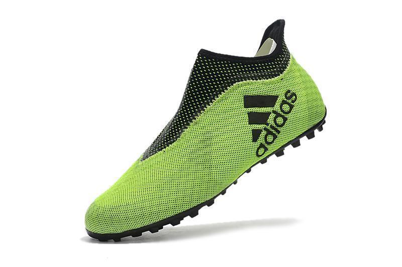 New Adidas X Tango 17.3 TF Soccer Cleats Shoes Green Black