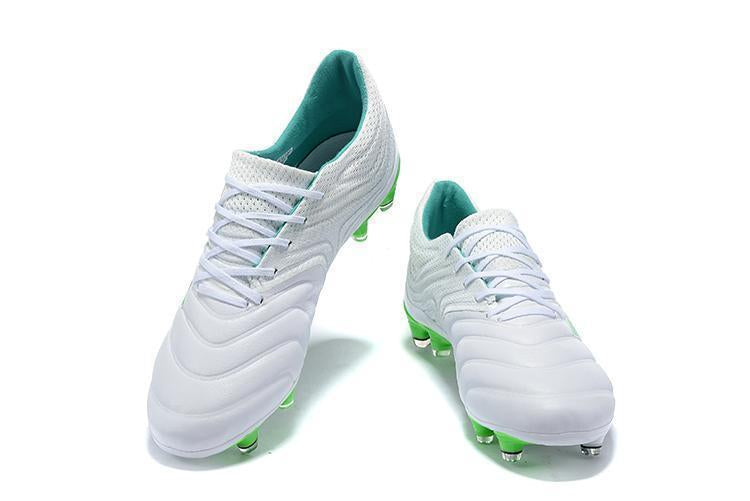 Adidas Copa 19.1 FG Soccer Cleats Shoes White Green