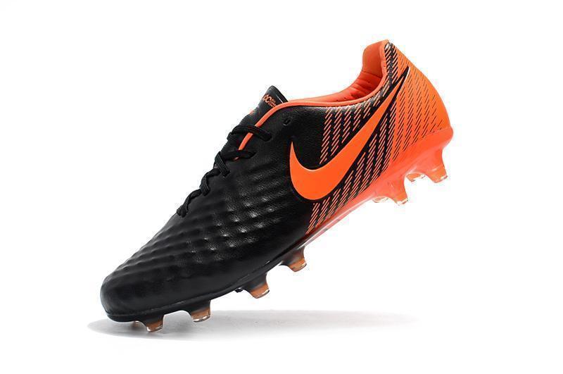 New Nike Magista Obra II FG Soccer Cleats Shoes Black Orange