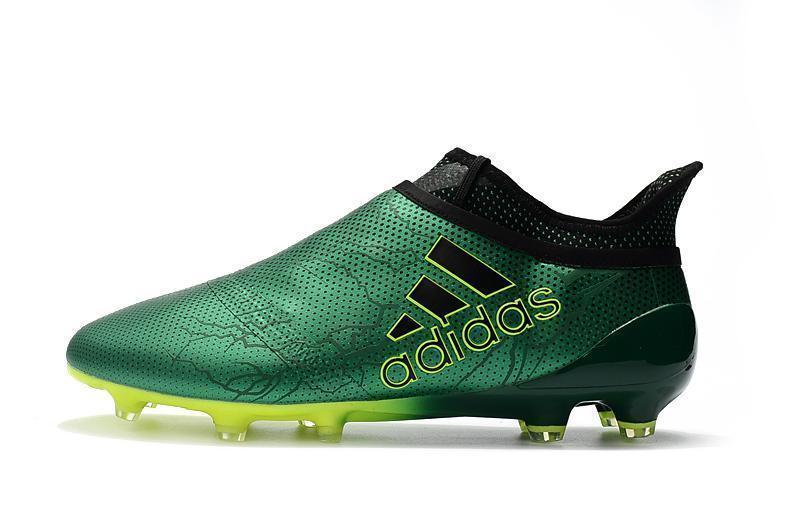 New Adidas X Series FG Thunderstorm Storm Soccer Cleats Shoes Green Yellow Black