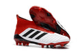 Adidas Predator 18+ FG Soccer Cleats White Solar Red Core Black