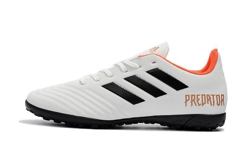 New Adidas Predator 18.4 TF Soccer Cleats Shoes Gray Black Orange