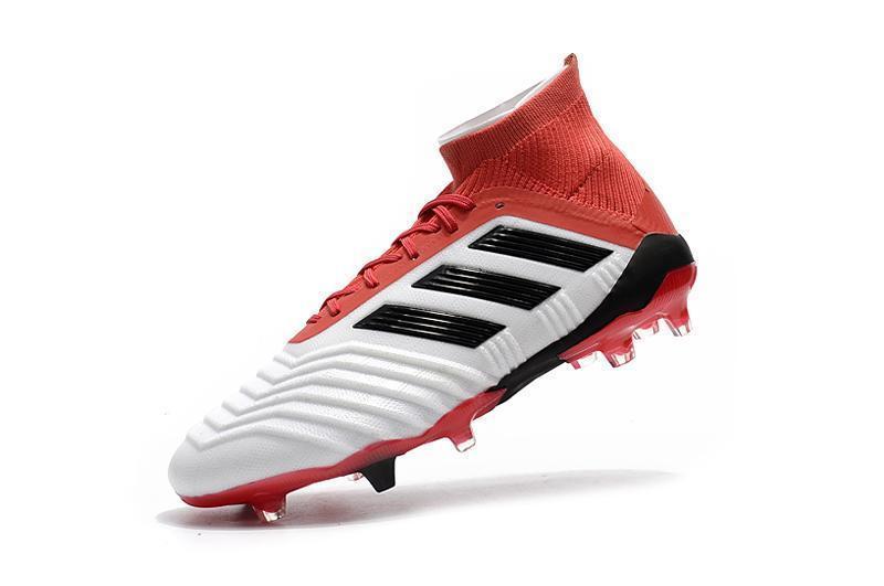 New Adidas Predator 19.1 FG Soccer Cleats Shoes Red White