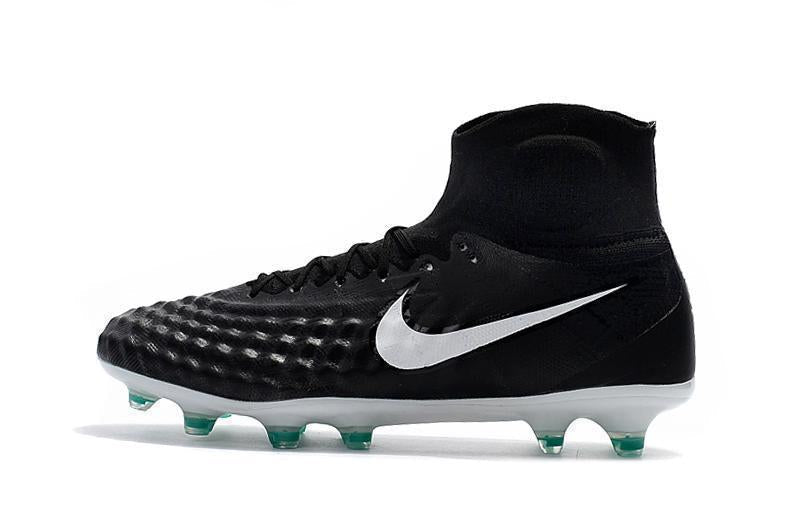 New Nike Magista obra II FG Soccer Cleats Shoes Black White