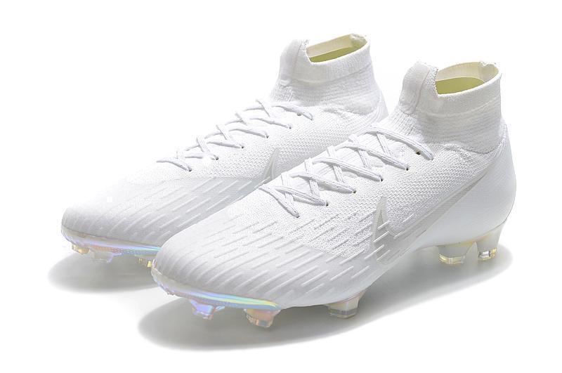 NIKE Mercurial Superfly VI 360 Elite Neymar FG White High Cut