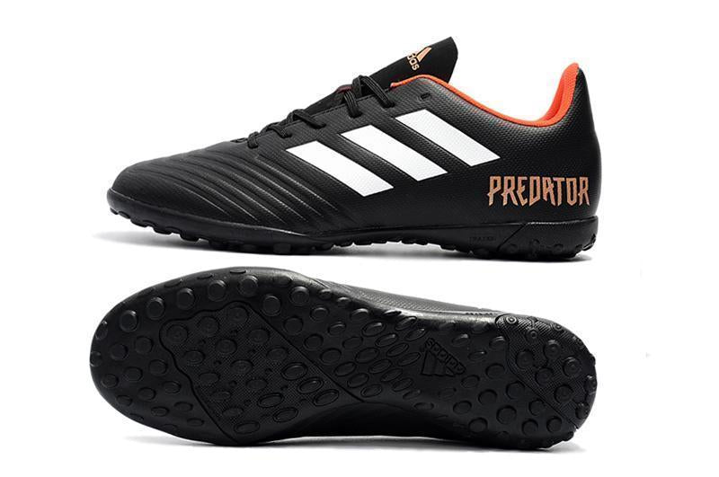 New Adidas Predator TF Soccer Cleats Shoes Black White Orange