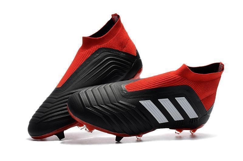 Adidas Predator 18+ FG Soccer Cleats Solar Red Core Black White