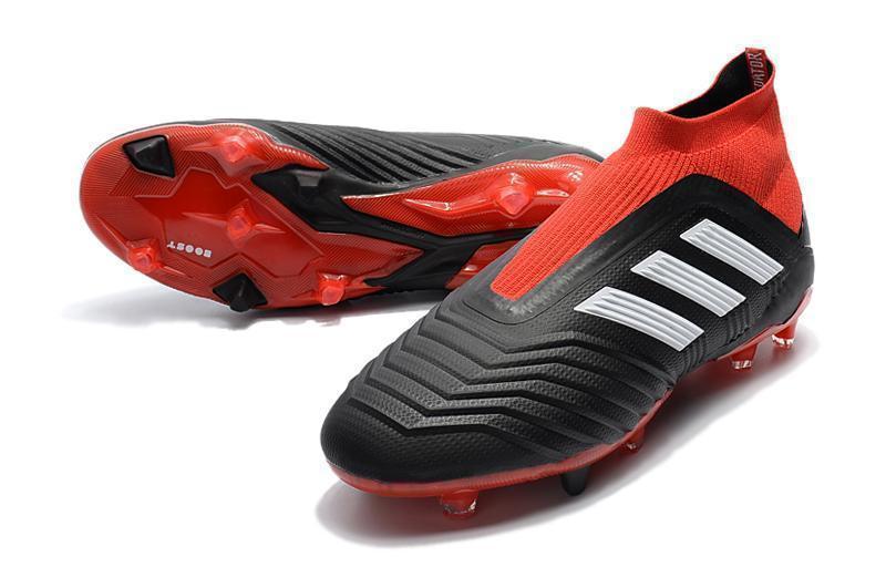 Adidas Predator 18+ FG Soccer Cleats Solar Red Core Black White